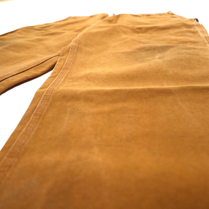 carhartt ルーズフィット ダック ペインターパンツ L ブラウン ウォッシュド B11-BRN メキシコ製