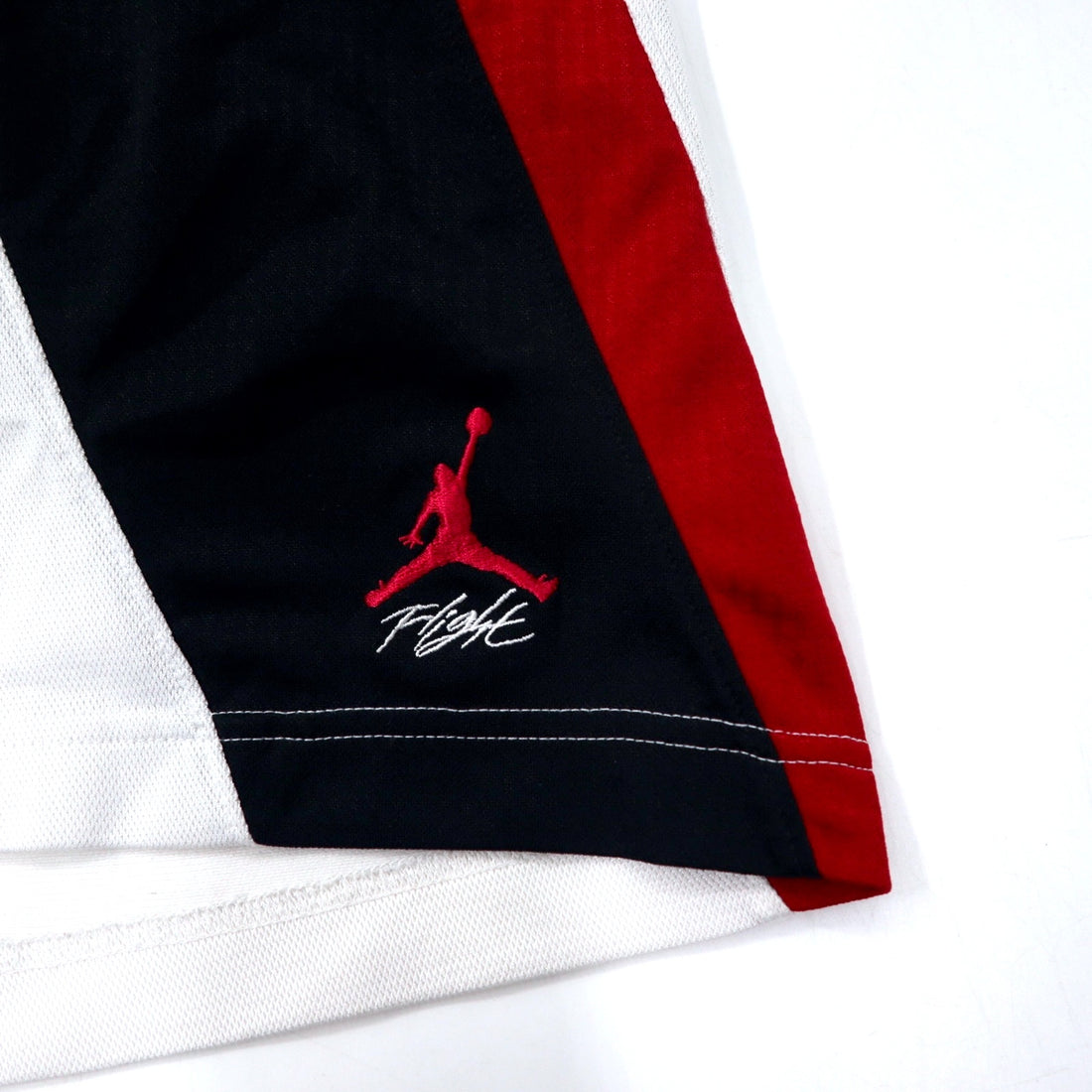 JORDAN BRAND (NIKE) Game Pants, Shorts, Basketball Pants, XXL, White, Polyester, DRI-FIT, Jumpman