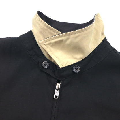 Ralph Lauren 90s Swing Top Harrington Jacket, XL, Black, Check Lining, Small Pony Embroidery