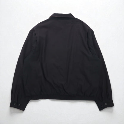 Ralph Lauren 90s Swing Top Harrington Jacket, XL, Black, Check Lining, Small Pony Embroidery