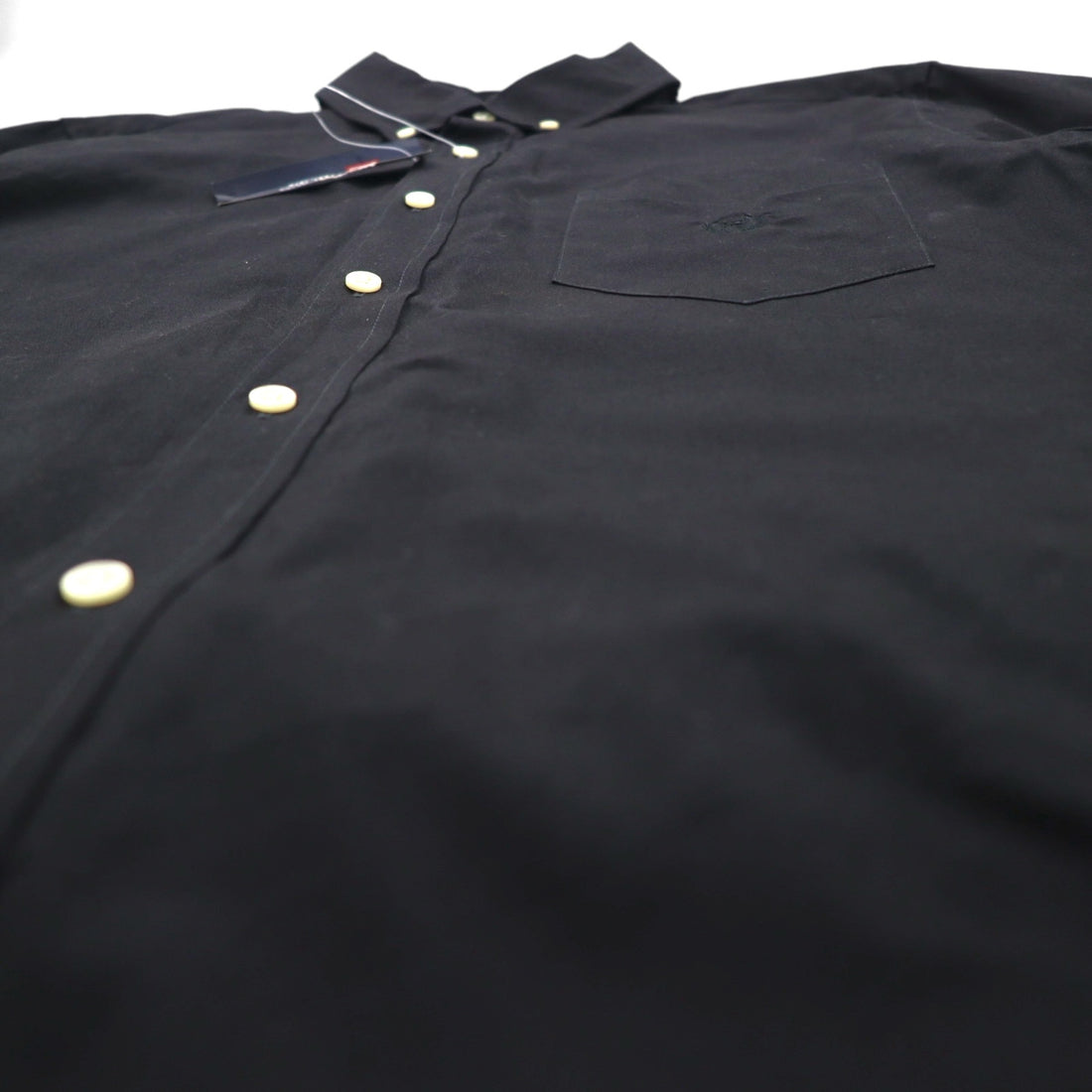 CHAPS Ralph Lauren Button Down Shirt L Black Elbow Patch Unused
