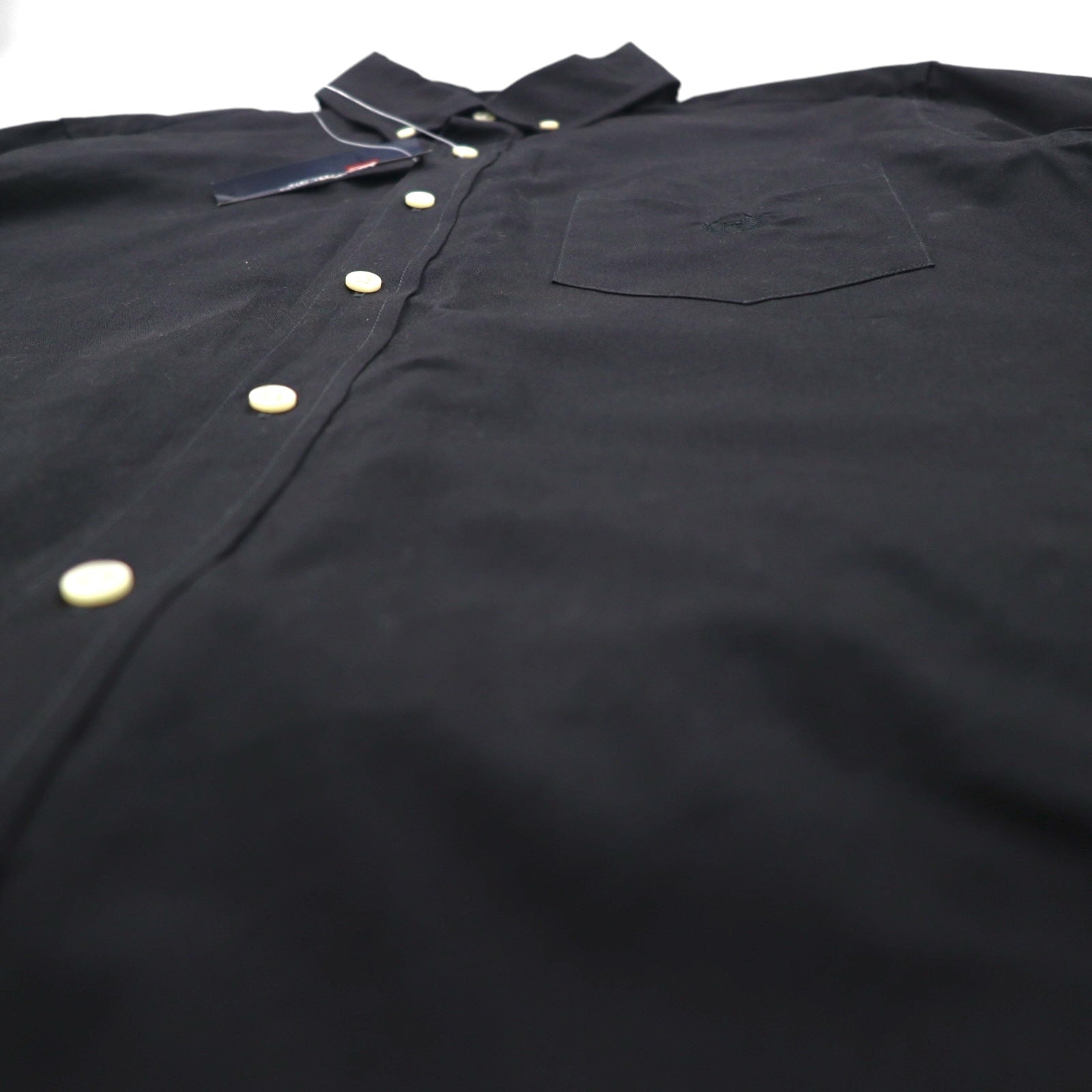 CHAPS Ralph Lauren ボタンダウン シャツ L ブラック エルボーパッチ 未使用品
