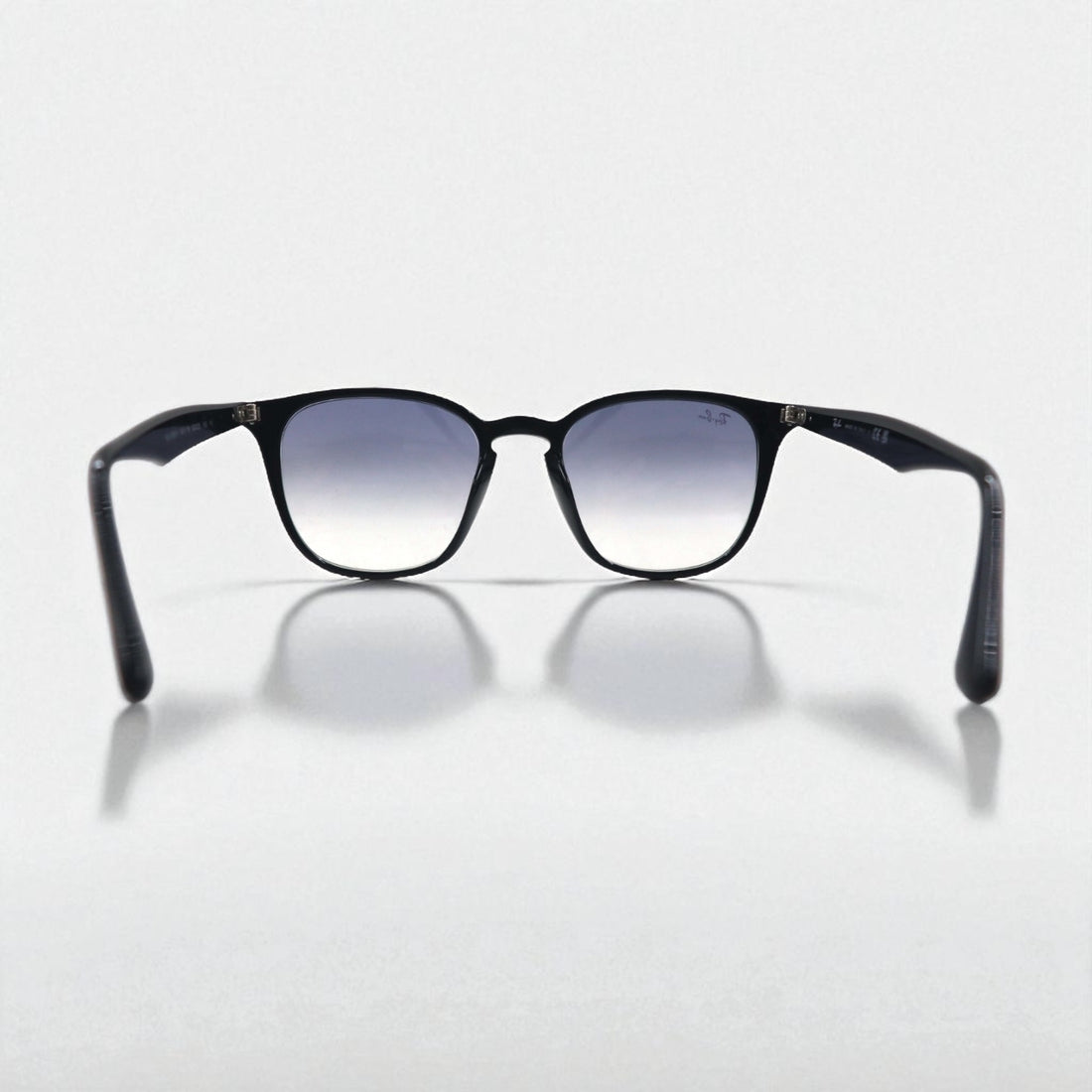 Ray-Ban Wellington Sunglasses, Black, RB4258-F, 601/19, 52-20, 1N, Made in Italy