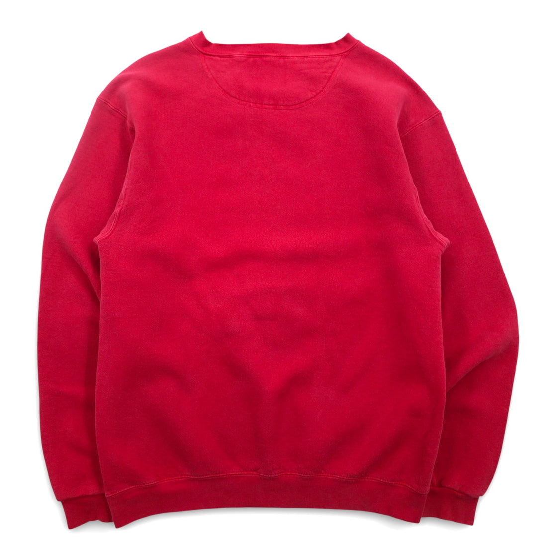 Lee 90s USA Made Premium Cotton Sweatshirt L Red Cotton Embroidery Arch SANIBEL ISLAND