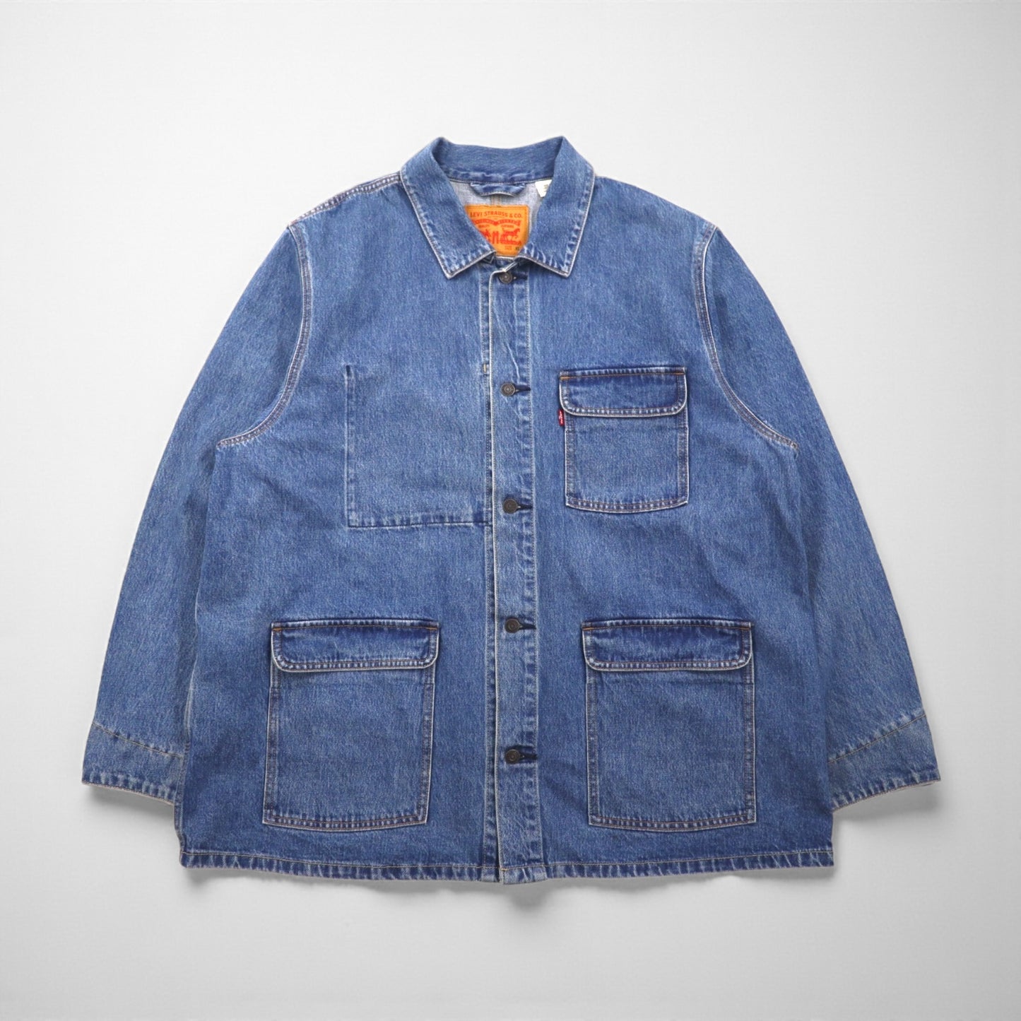 Levi's WORKWEAR エンジニアコート カバーオール XL インディゴ デニム A0744