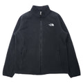 日本然リトテ-古着オンライン-THE NORTH FACE フルジップ フリースジャケット L ブラック ポリエステル ワンポイントロゴ刺繍-THE NORTH FACE FLEECE Jacket L Black polyester One Point Logo Embroidery