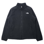 日本然リトテ-古着オンライン-THE NORTH FACE フルジップ フリースジャケット L ブラック ポリエステル ワンポイントロゴ刺繍-THE NORTH FACE FLEECE Jacket L Black polyester One Point Logo Embroidery