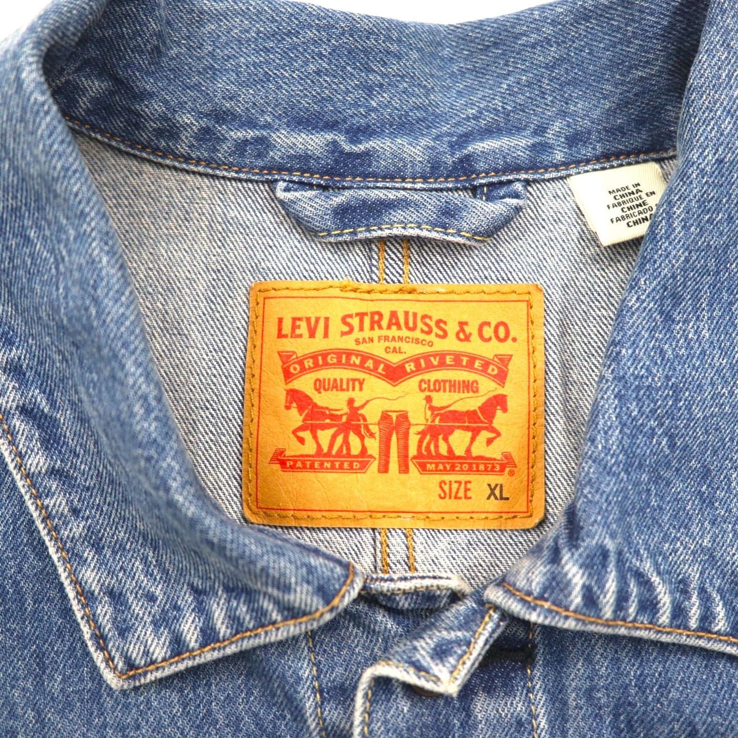 Levi's WORKWEAR エンジニアコート カバーオール XL インディゴ デニム A0744