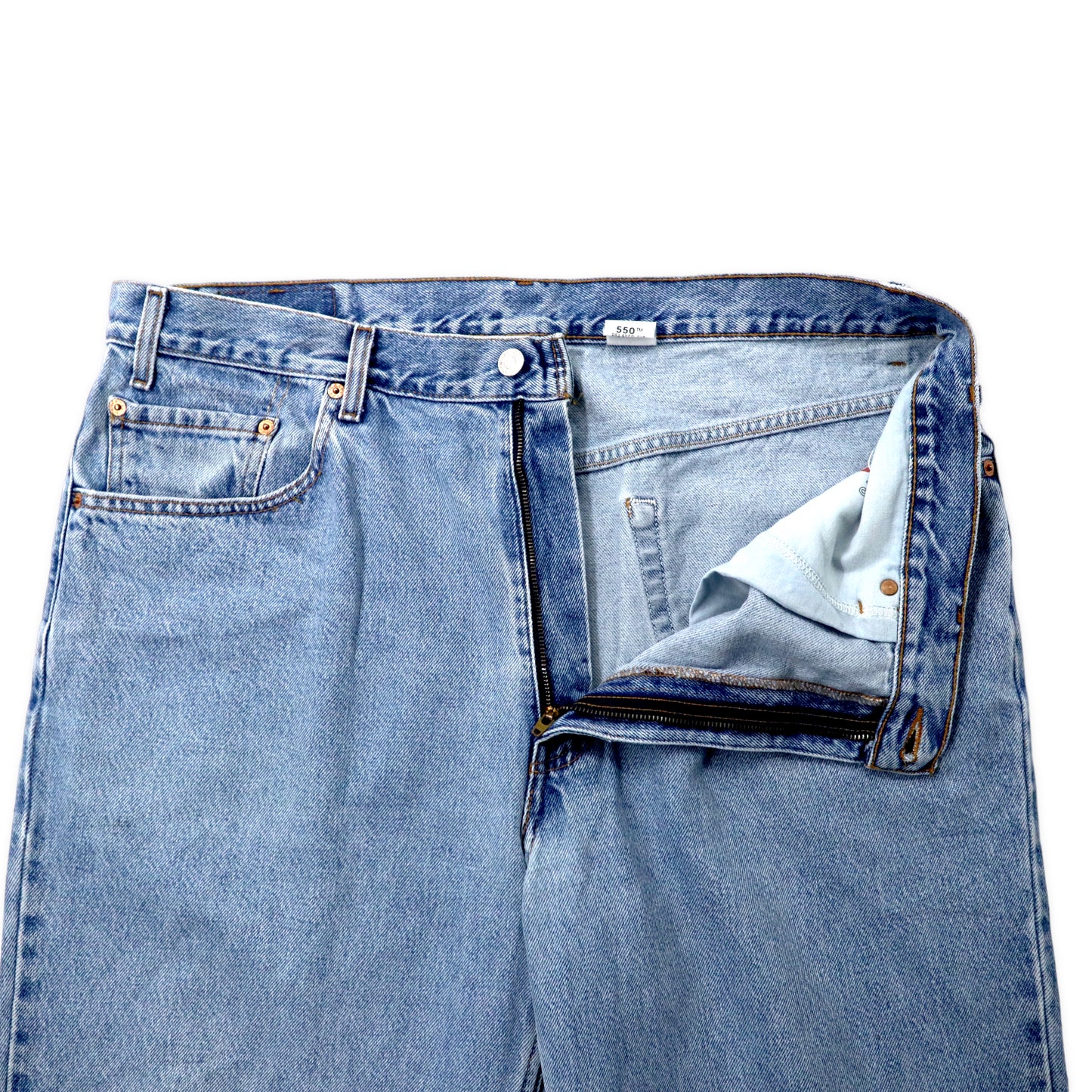 Levi's 90年代 550 リラックスフィット テーパード デニムパンツ 40 ブルー 550-4891 Relaxed Tapered Leg Jeans
