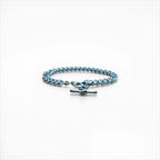 RALPH LAUREN Curb Chain Toggle Bracelet in Silver