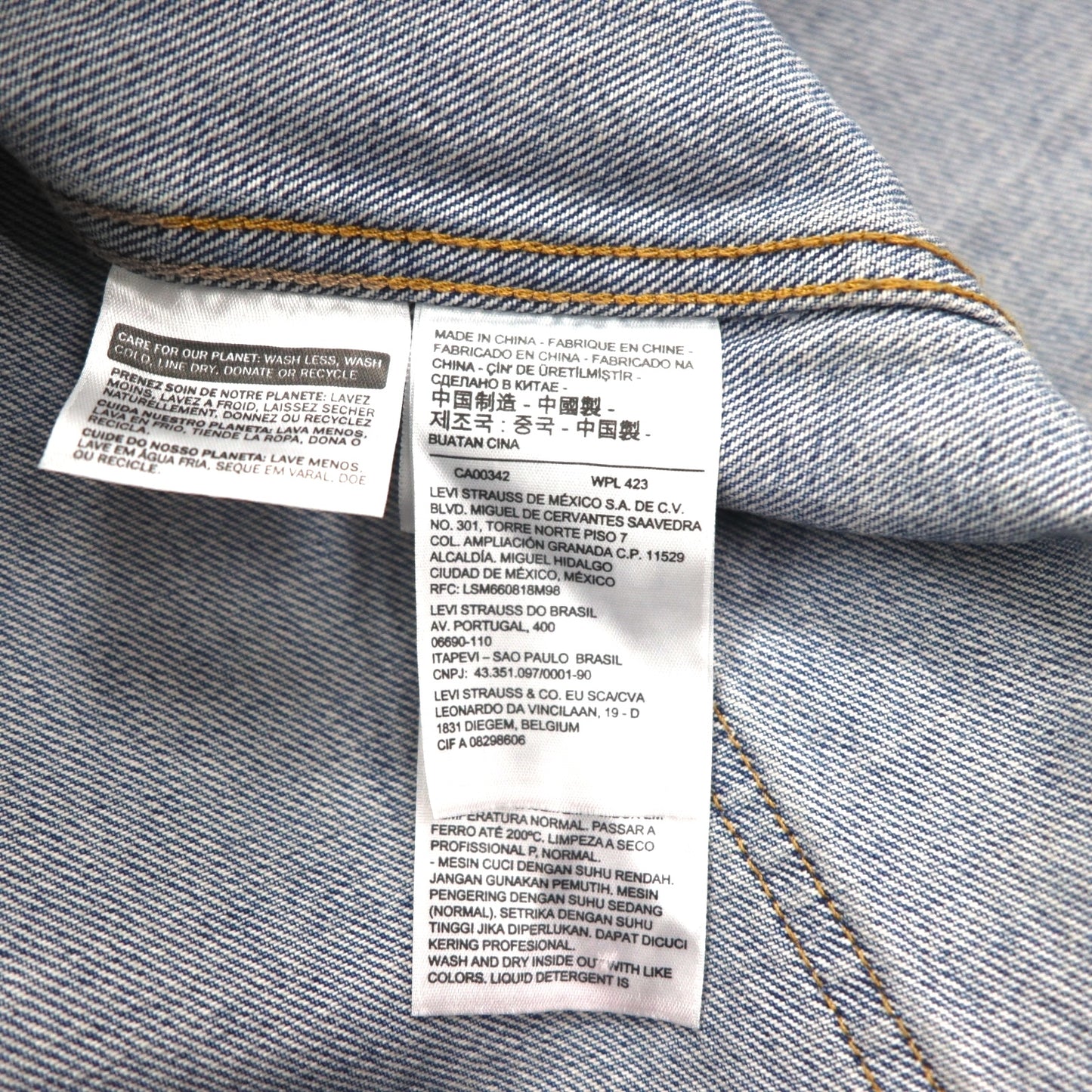 Levi's WORKWEAR エンジニアコート カバーオール XL インディゴ デニム A0744