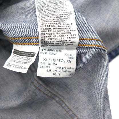 Levi's WORKWEAR エンジニアコート カバーオール XL インディゴ デニム A0744