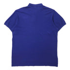 Polo by Ralph Lauren Polo Shirt XL Blue Cotton Pique Small Pony Embroidery Big Size