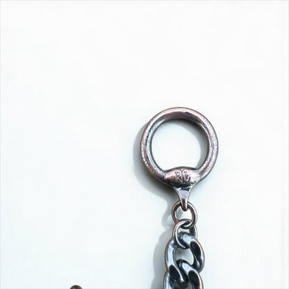 RALPH LAUREN Curb Chain Toggle Bracelet in Silver