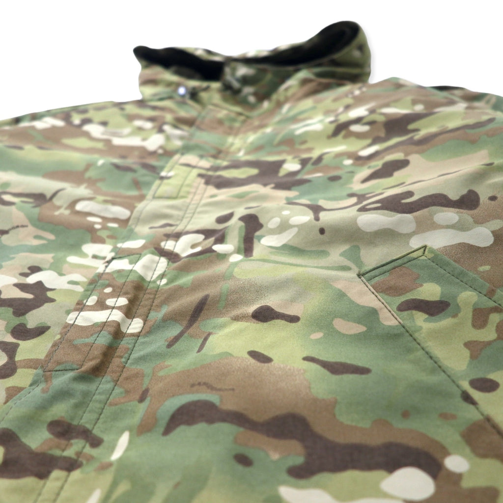 HOUSTON ECWSC 3WAY Cold Weather Parka XL Khaki Camouflage Nylon Water Repellent Boa Fleece Liner Removable Military US ARMY US Army ECWCS PARKA COLD WEATHER 8405-01-228-1316