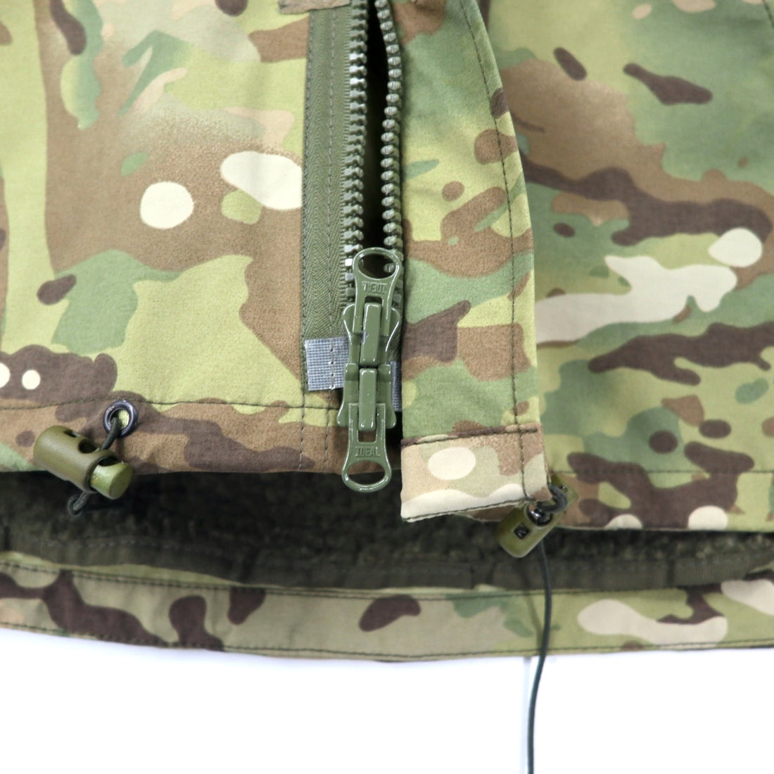 HOUSTON ECWSC 3WAY Cold Weather Parka XL Khaki Camouflage Nylon Water Repellent Boa Fleece Liner Removable Military US ARMY US Army ECWCS PARKA COLD WEATHER 8405-01-228-1316