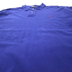 Polo by Ralph Lauren Polo Shirt XL Blue Cotton Pique Small Pony Embroidery Big Size