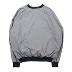 SUNDERLAND of SCOTLAND スコットランド製 ピステ プルオーバー ナイロンジャケット L ホワイト 千鳥格子