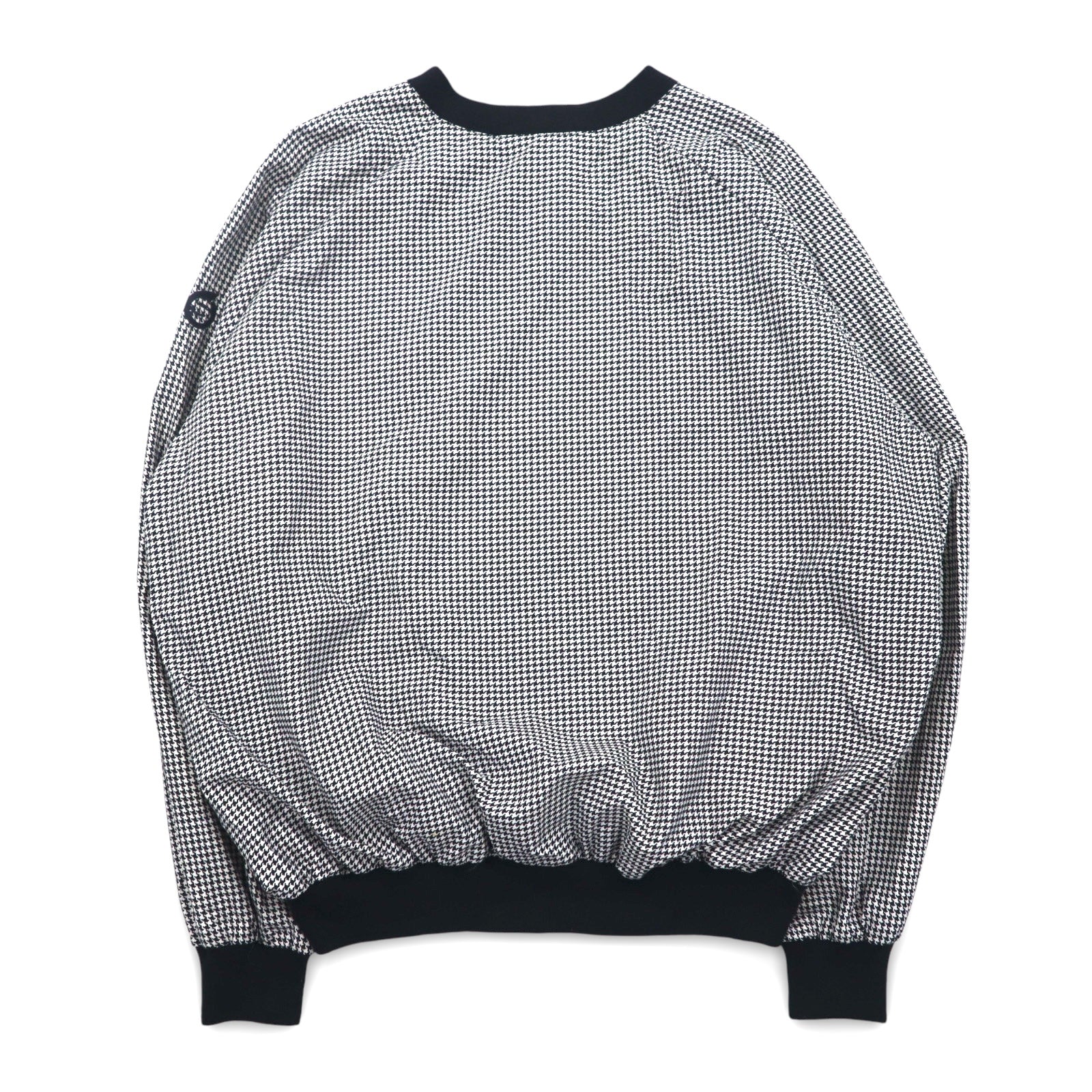 SUNDERLAND of SCOTLAND スコットランド製 ピステ プルオーバー ナイロンジャケット L ホワイト 千鳥格子