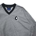 SUNDERLAND of SCOTLAND スコットランド製 ピステ プルオーバー ナイロンジャケット L ホワイト 千鳥格子