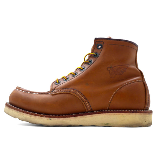 RED WING USA製 アイリッシュセッター 6インチ クラシックモック ブーツ 25.5cm ブラウン レザー CLASSIC MOC 875