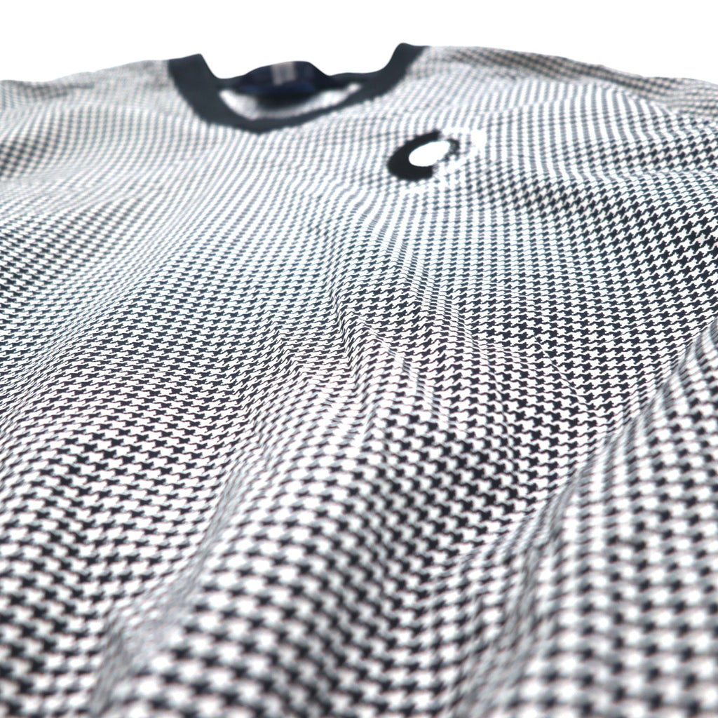 SUNDERLAND of SCOTLAND スコットランド製 ピステ プルオーバー ナイロンジャケット L ホワイト 千鳥格子