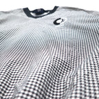 SUNDERLAND of SCOTLAND スコットランド製 ピステ プルオーバー ナイロンジャケット L ホワイト 千鳥格子