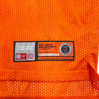 90s COLLEGE EQUIPMENT Game Shirt XXL Orange Polyester Mesh Numbering NCAA COWBOYS Big Size