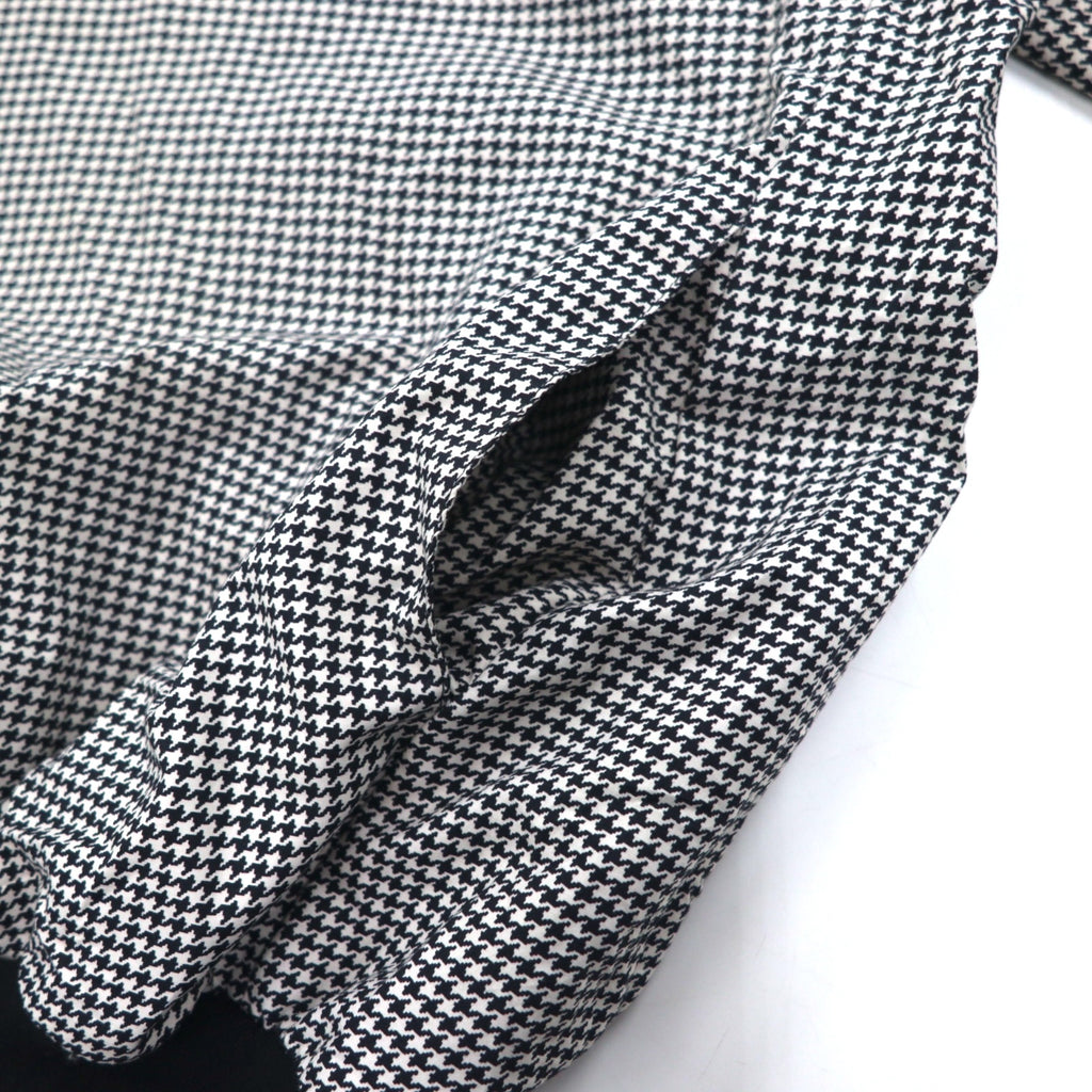 SUNDERLAND of SCOTLAND スコットランド製 ピステ プルオーバー ナイロンジャケット L ホワイト 千鳥格子