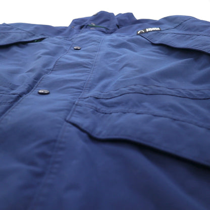 SIERRA DESIGNS 90年代 カナダ製 ゴアテックス GORE-TEX マウンテンジャケット XL ネイビー 防水 ダブルジップ BLACK WATER DESIGNS LIMITED