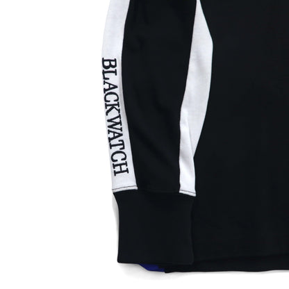 Polo by Ralph Lauren ビッグポニー ラガーシャツ S ブラック ピマコットン ナンバリング BLACK WATCH POLO TEAM