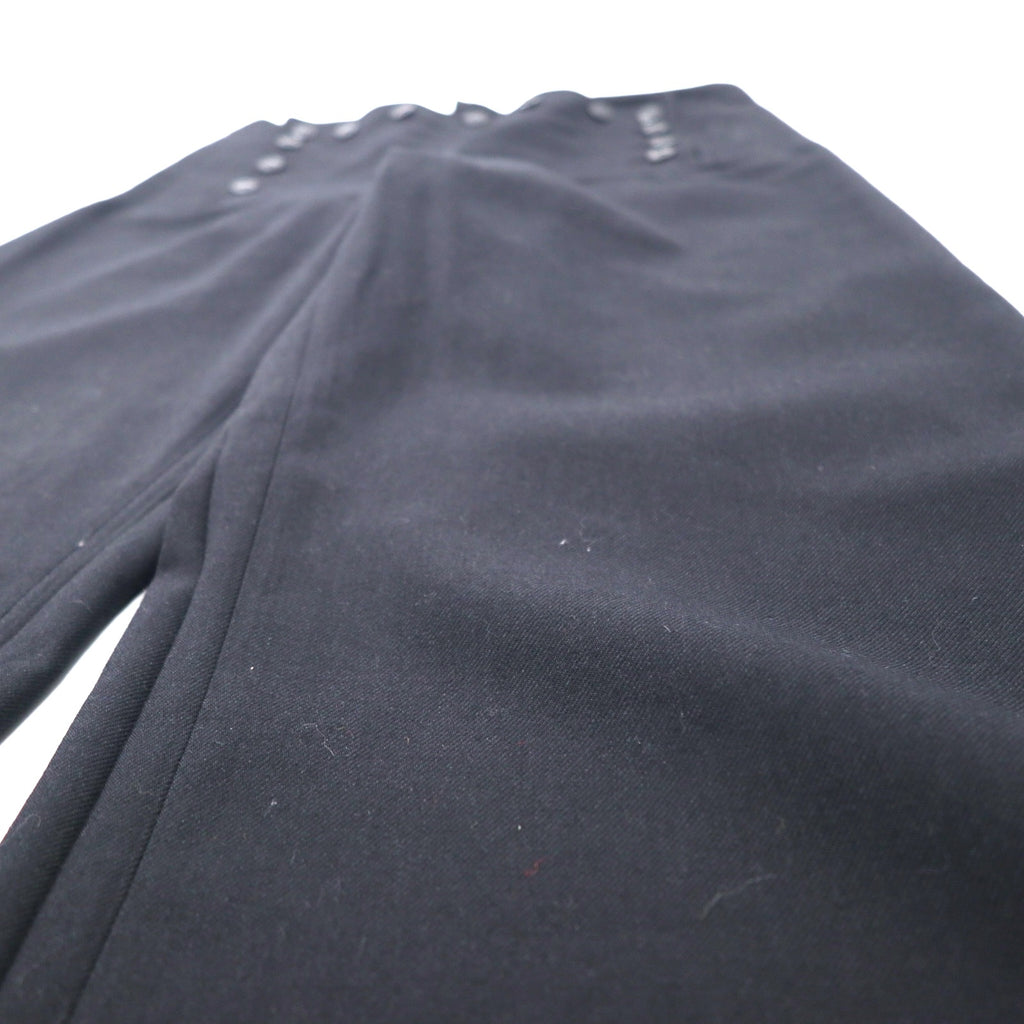 US NAVY 80年代 13ボタン ワイド セーラーパンツ 34R ネイビー メルトン ウール ミリタリー 8405-01-076-6024 GARMENT CORPORATION