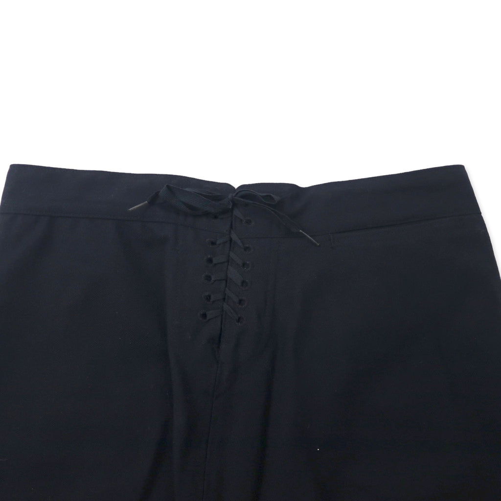 US NAVY 80年代 13ボタン ワイド セーラーパンツ 34R ネイビー メルトン ウール ミリタリー 8405-01-076-6024 GARMENT CORPORATION