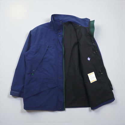 SIERRA DESIGNS 90年代 カナダ製 ゴアテックス GORE-TEX マウンテンジャケット XL ネイビー 防水 ダブルジップ BLACK WATER DESIGNS LIMITED