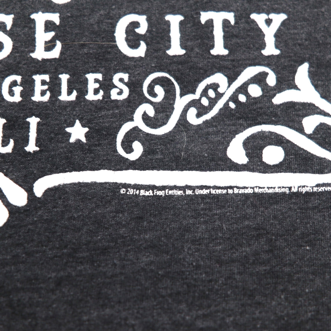 GUNS N' ROSES ガンズアンドローゼズ ロック バンド Tシャツ XL グレー コットン PARADISE CITY スカル bravado メキシコ製