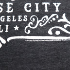 GUNS N' ROSES ガンズアンドローゼズ ロック バンド Tシャツ XL グレー コットン PARADISE CITY スカル bravado メキシコ製