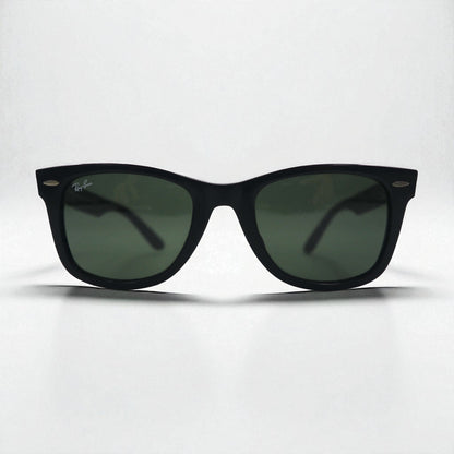 Ray-Ban ウェイファーラー WAYFARER ウェリントン サングラス RB2140-F 901 52-22 3N イタリア製