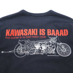 90年代 SOTQ ロングスリーブTシャツ ロンT L ブラック 川崎 kawasaki is BAAAD 両面プリント MOTORWN限定