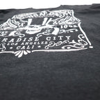 GUNS N' ROSES ガンズアンドローゼズ ロック バンド Tシャツ XL グレー コットン PARADISE CITY スカル bravado メキシコ製
