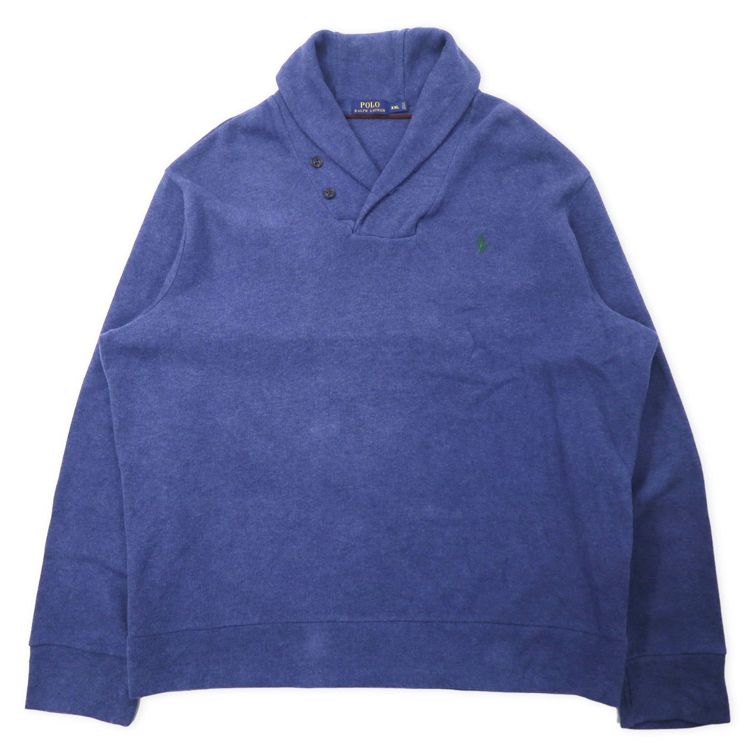 Polo by Ralph Lauren ショールカラー ニット セーター XXL ネイビー