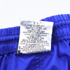 adidas 90s International Flag Tag Nylon Track Pants Jersey L Blue 3 Stripes