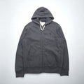 Polo Ralph Lauren Reverse Weave Full-Zip Hoodie, Gray, Cotton, Large, with Small Pony Embroidery