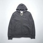 Polo Ralph Lauren Reverse Weave Full-Zip Hoodie, Gray, Cotton, Large, with Small Pony Embroidery