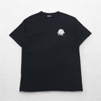 PLANET HOLLYWOOD 90年代 USA製 アドバタイジング Tシャツ L ブラック ワンポイントロゴ刺繍