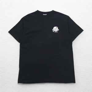 PLANET HOLLYWOOD 90年代 USA製 アドバタイジング Tシャツ L ブラック ワンポイントロゴ刺繍