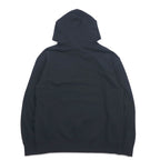 Champion Pullover Sweatshirt Hoodie M Black Cotton Big Logo C3-R101