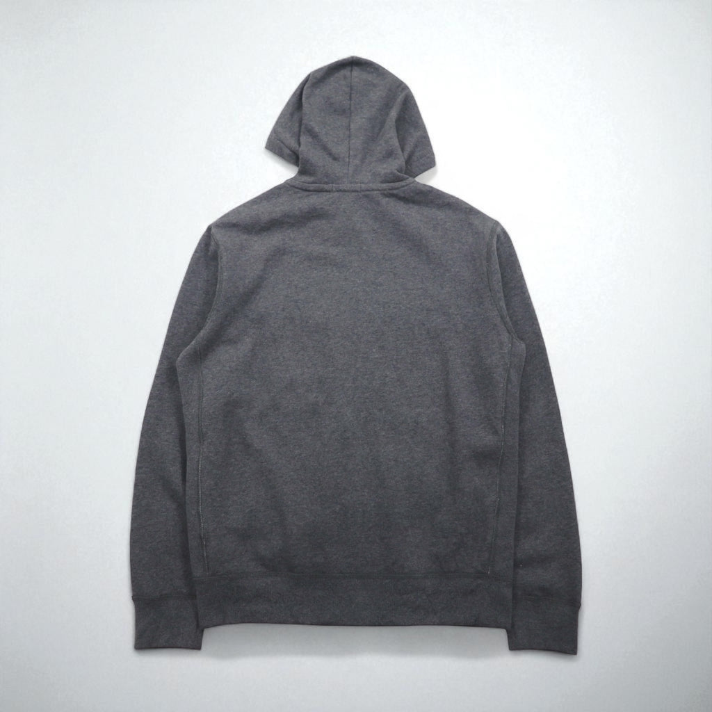 Polo Ralph Lauren Reverse Weave Full-Zip Hoodie, Gray, Cotton, Large, with Small Pony Embroidery