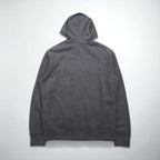 Polo Ralph Lauren Reverse Weave Full-Zip Hoodie, Gray, Cotton, Large, with Small Pony Embroidery