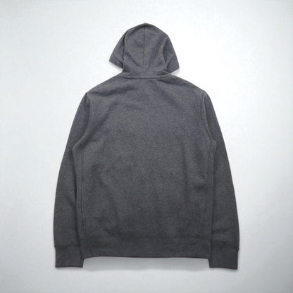 Polo Ralph Lauren リバースウィーブ フルジップパーカー L グレー コットン スモールポニー刺繍