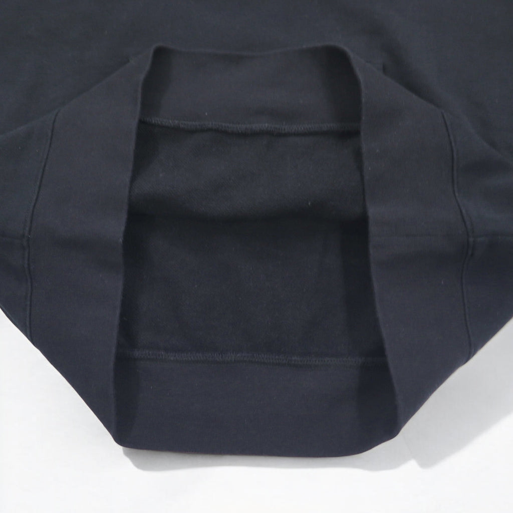 Champion Pullover Sweatshirt Hoodie M Black Cotton Big Logo C3-R101
